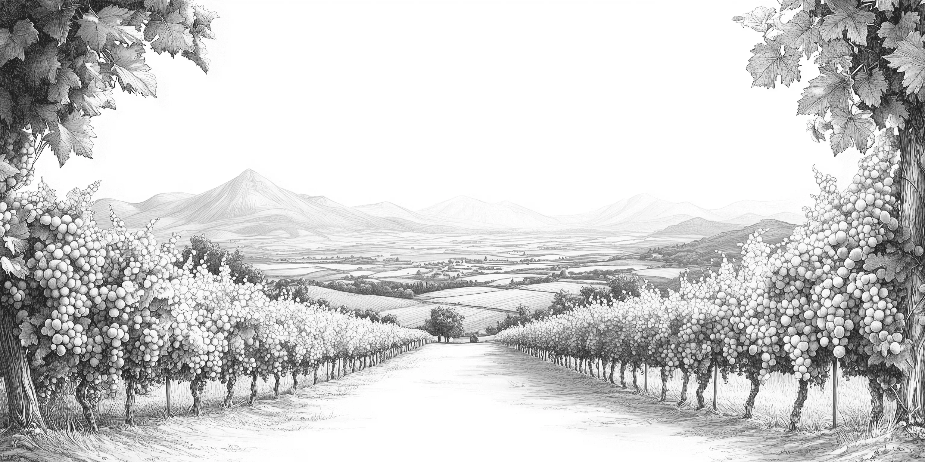 vineyard washed out colors